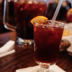 Las Margaritas - Sangria pitcher and cup