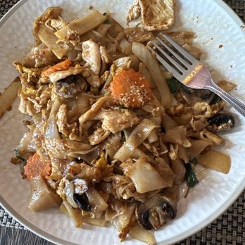 Thai Table Time - Drunken noodles very very spicy - Thai Near Me - Oceanside, California