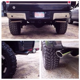 New exhaust tips that they installed for me. I picked them out, they installed them, and was out of there within 40 minutes.