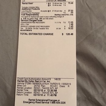 Dollar Car Rental - this is the first Filipino guy gave me - Car Rental Near Me - Reno, Nevada Dollar Car Rental - this is the first Filipino guy gave me - Car Rental Near Me - Reno, Nevada