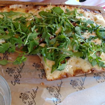 Caffé Milano - Goat cheese and mushroom pizza - Italian Near Me - Naples, Florida