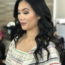 Studio M Hawaii - Make up done by one of our Assistant Makeup Artists and hair done by Meileen