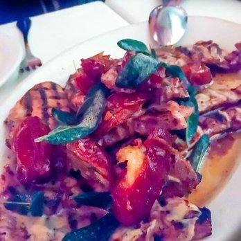 Tratto - Thin cut pork chops with roasted dates, kelton lane mustard, brown butter sage - Italian Near Me - Phoenix, Arizona