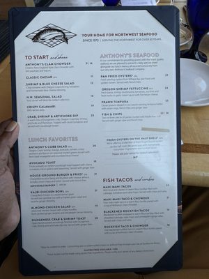 Menu photo 4 Anthony's at Cap Sante Marina Anacortes, WA
