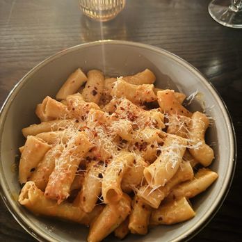 Osteria Olio - Spicy rigatoni - Wine Bars Near Me - Athens, Georgia Osteria Olio - Spicy rigatoni - Wine Bars Near Me - Athens, Georgia