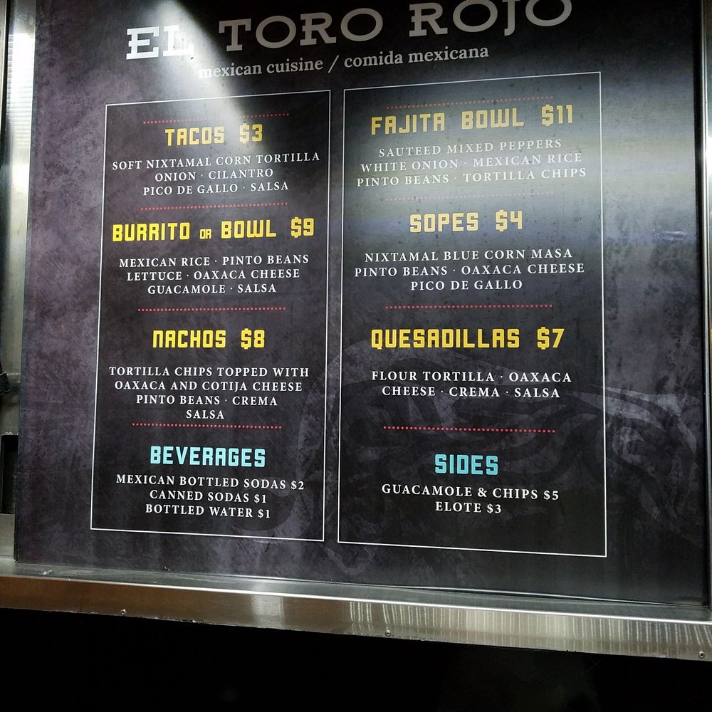 El Toro Rojo Truck - Mexican Near Me El Toro Rojo Truck - Mexican Near Me