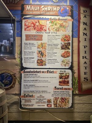 Menu photo 1 Maui Shrimp Kahului, HI Menu photo 1 Maui Shrimp Kahului, HI