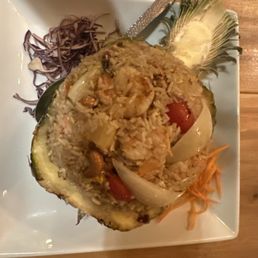 Pineapple fried rice Pineapple fried rice