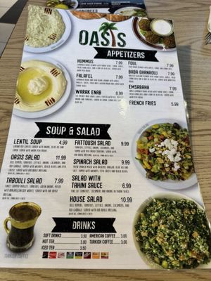 Menu photo 8 Oasis Mediterranean restaurant Gallup, NM Menu photo 8 Oasis Mediterranean restaurant Gallup, NM