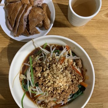 Kung Fu Noodle - A big bowl of dan dan noodles - Chinese Near Me - Vancouver, British Columbia