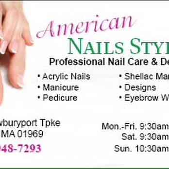 American Nails Style - Nail Salons Near Me - Rowley, Massachusetts