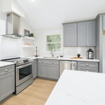 DL Cabinetry - Dove Grey... Beautiful cabinet. Plywood boxes, plywood shelves, solid wood frame and solid wood drawers! - Cabinetry Near Me - Austin, Texas DL Cabinetry - Dove Grey... Beautiful cabinet. Plywood boxes, plywood shelves, solid wood frame and solid wood drawers! - Cabinetry Near Me - Austin, Texas