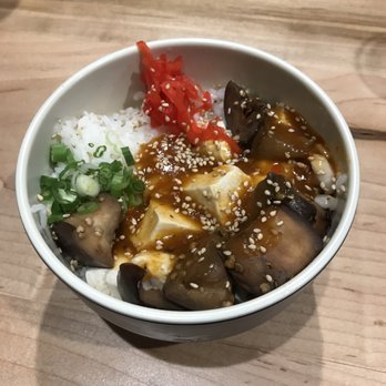 Silverlake Ramen - Small portion of the Mabo Tofu Bowl. $6. - Ramen Near Me - Concord, North Carolina