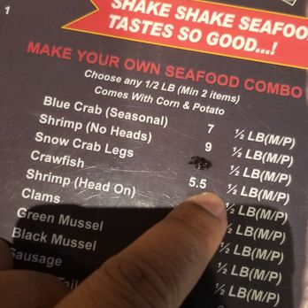 King Crab - $5.50 for 1/2lb of crawfish. - Seafood Near Me - Charlotte, North Carolina