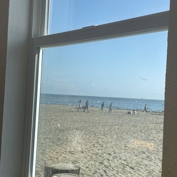 My Thai Beach - View of beach from inside restaurant - Thai Near Me - Capitola, California My Thai Beach - View of beach from inside restaurant - Thai Near Me - Capitola, California