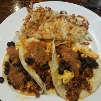 Crème Cafe - Chorizo breakfast tacos with hashbrowns - Caterers Near Me - Reno, Nevada Crème Cafe - Chorizo breakfast tacos with hashbrowns - Caterers Near Me - Reno, Nevada