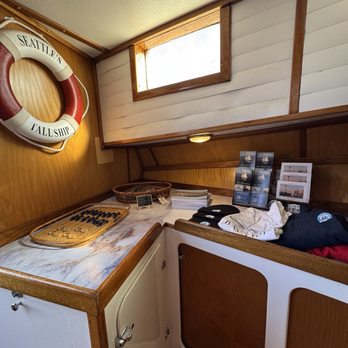 Seattle's Tall Ship - Mini gift shop - Boat Tours Near Me - Seattle, Washington Seattle's Tall Ship - Mini gift shop - Boat Tours Near Me - Seattle, Washington