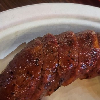 Terry Black's Barbecue - Jalapeño cheese sausage - Barbeque Near Me - Austin, Texas Terry Black's Barbecue - Jalapeño cheese sausage - Barbeque Near Me - Austin, Texas