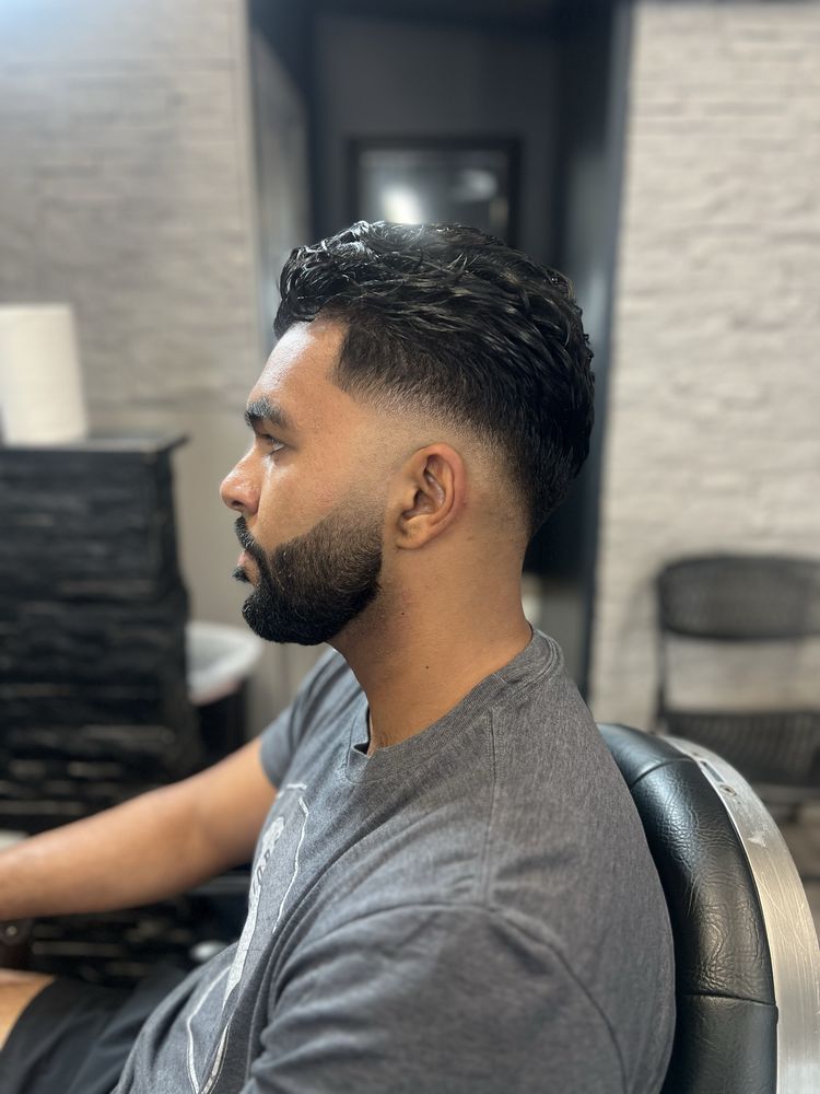 Santos Barbershop Logo