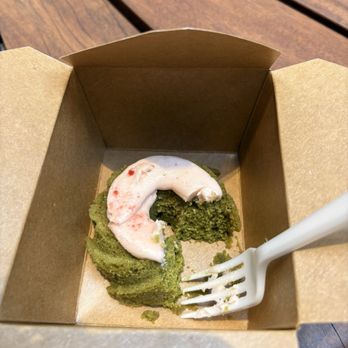 Black Fox Coffee - Matcha strawberry bundt - Coffee & Tea Near Me - New York, New York