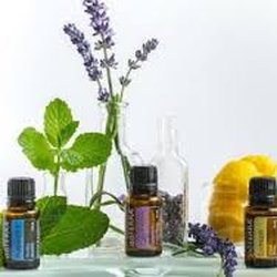 Essential Oil products are available for sale or provided during massage.