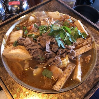 Tasty Pot - Beef Hot Pot (medium spicy) - Taiwanese Near Me - Mesa, Arizona