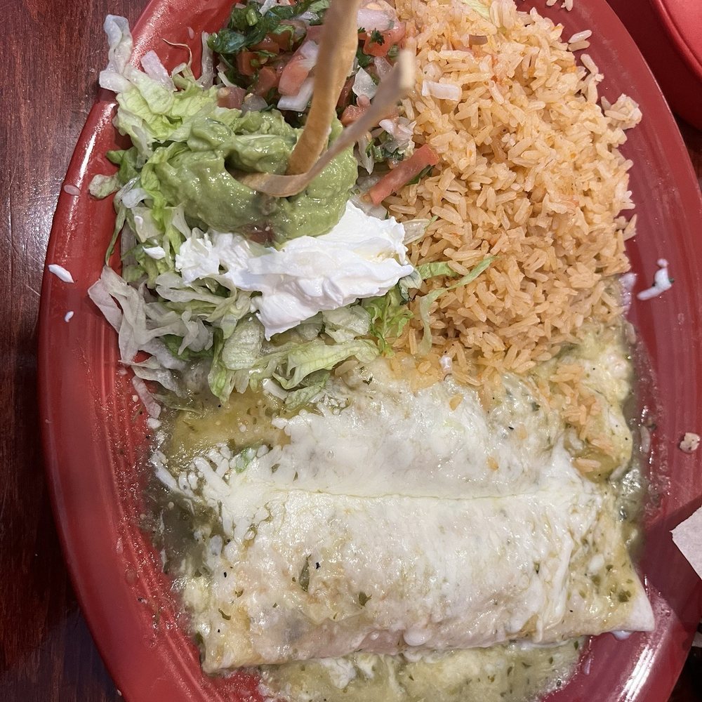 Cancun enchiladas