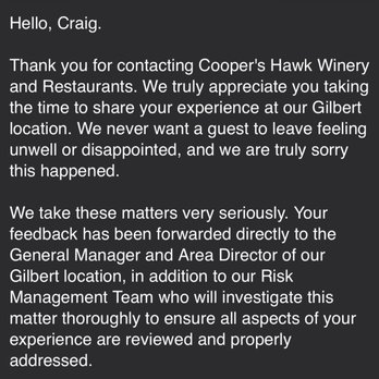 Cooper’s Hawk Winery & Restaurant - Email - Desserts Near Me - Gilbert, Arizona Cooper’s Hawk Winery & Restaurant - Email - Desserts Near Me - Gilbert, Arizona