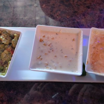 Tequila House - Starter trio. Quac, elote cheese dip, Chili Relleno dip - New Mexican Cuisine Near Me - Elizabethtown, Kentucky Tequila House - Starter trio. Quac, elote cheese dip, Chili Relleno dip - New Mexican Cuisine Near Me - Elizabethtown, Kentucky