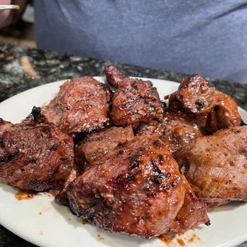 New Bridge Cafe - a plate of grilled meat - Barbeque Near Me - Chelsea, Massachusetts