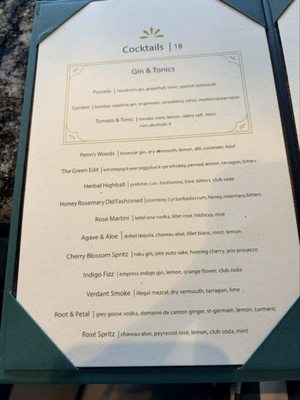 Menu photo 6 Pomelo Rooftop Radnor, PA