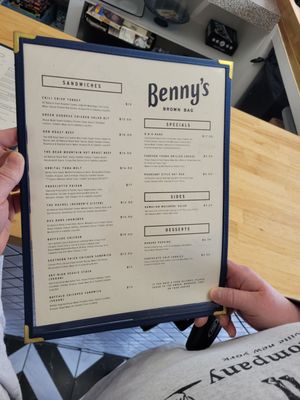 Menu photo 6 Benny's Brown Bag Peekskill, NY