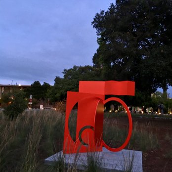Folded Square Alphabet S - Public Art Near Me - Palo Alto, California Folded Square Alphabet S - Public Art Near Me - Palo Alto, California
