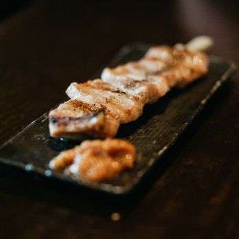 Kiraku - Pork belly yakitori. Nomz - Tapas/Small Plates Near Me - Berkeley, California