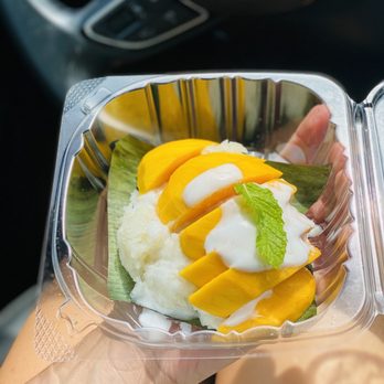 Freshroll - Mango with coconut sticky rice - Juice Bars & Smoothies Near Me - Mashpee, Massachusetts