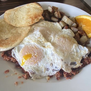 Green Eggs - Chourico Hash Benny - Breakfast & Brunch Near Me - Bristol, Rhode Island