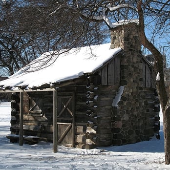 Juneau Park - Solomon Juneau's Cabin in Juneau Park - Parks Near Me - Milwaukee, Wisconsin