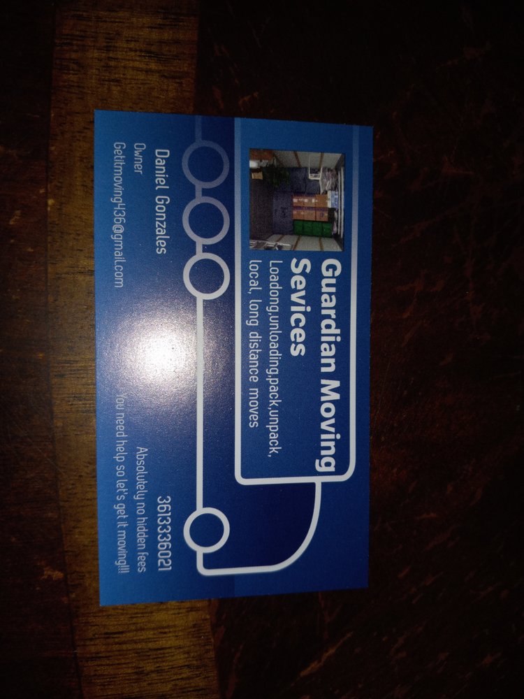 GUARDIAN MOVING SERVICES Updated July 2024 Corpus Christi, Texas