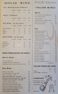 Menu photo 4 Poor Italian Vancouver, BC Menu photo 4 Poor Italian Vancouver, BC