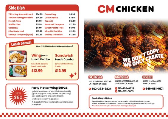 CM Chicken La Habra by null