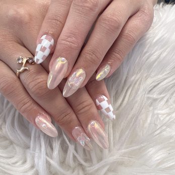Pro Nails & Spa - Butterfly Chrome Gel X Set - Nail Salons Near Me - Costa Mesa, California Pro Nails & Spa - Butterfly Chrome Gel X Set - Nail Salons Near Me - Costa Mesa, California