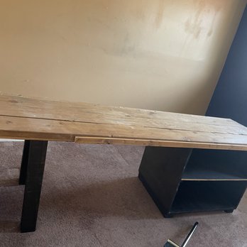 The Junk Gentlemen - Long desk that needed to be broken down for removal which they did easily! - Junk Removal & Hauling Near Me - Orange, California The Junk Gentlemen - Long desk that needed to be broken down for removal which they did easily! - Junk Removal & Hauling Near Me - Orange, California