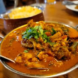 Fishtail Cuisine of India & Nepal - Vegetable curry