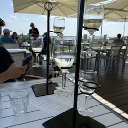 Brys Estate Vineyard & Winery - On the upper deck