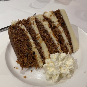 Rails Steakhouse - My most favorite Carrot Cake - Steakhouses Near Me - Towaco, New Jersey