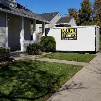 Mini Storage On Wheels - Our container is 8'wide by 16' long . Double doors at one end. - Self Storage Near Me - American Canyon, California