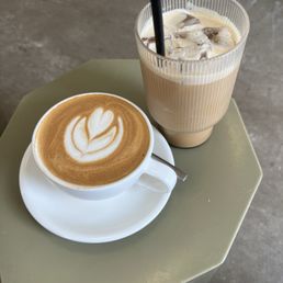 Iced Cashew Milk Latte