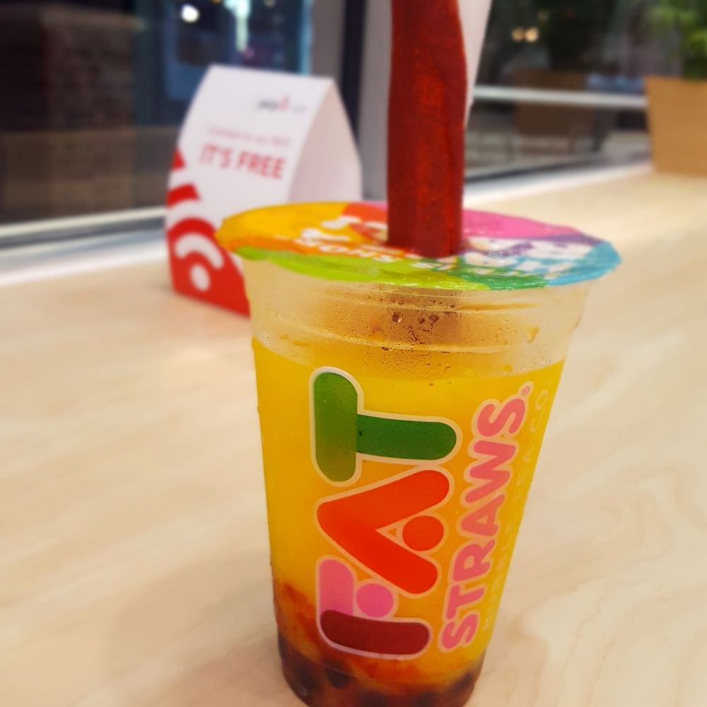 Fat Straws - Chamoy slushie - Coffee & Tea Near Me - Plano, Texas Fat Straws - Chamoy slushie - Coffee & Tea Near Me - Plano, Texas