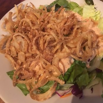 Trapper's Fishcamp & Grill - House salad - Seafood Near Me - Oklahoma City, Oklahoma Trapper's Fishcamp & Grill - House salad - Seafood Near Me - Oklahoma City, Oklahoma