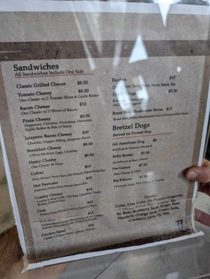 Menu photo 1 Bretzels Strasburg, VA